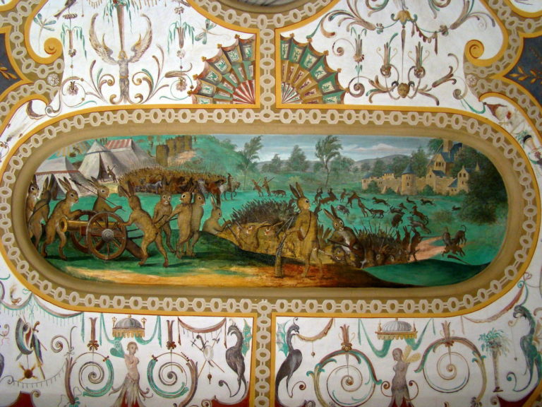 Zajeci pokoj Vit Pavek zamek Bucovice 768x576